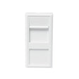 EAN 4052792045062 - LogiLink NF0001 placa de pared y cubierta de interruptor Blanco imagen 1
