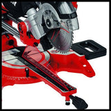 Sierra Tronzadora E Ingletadora Einhell Tc-Sm 2131/1 Dual Rojo/Negro, 1.500 Vatios 4300390