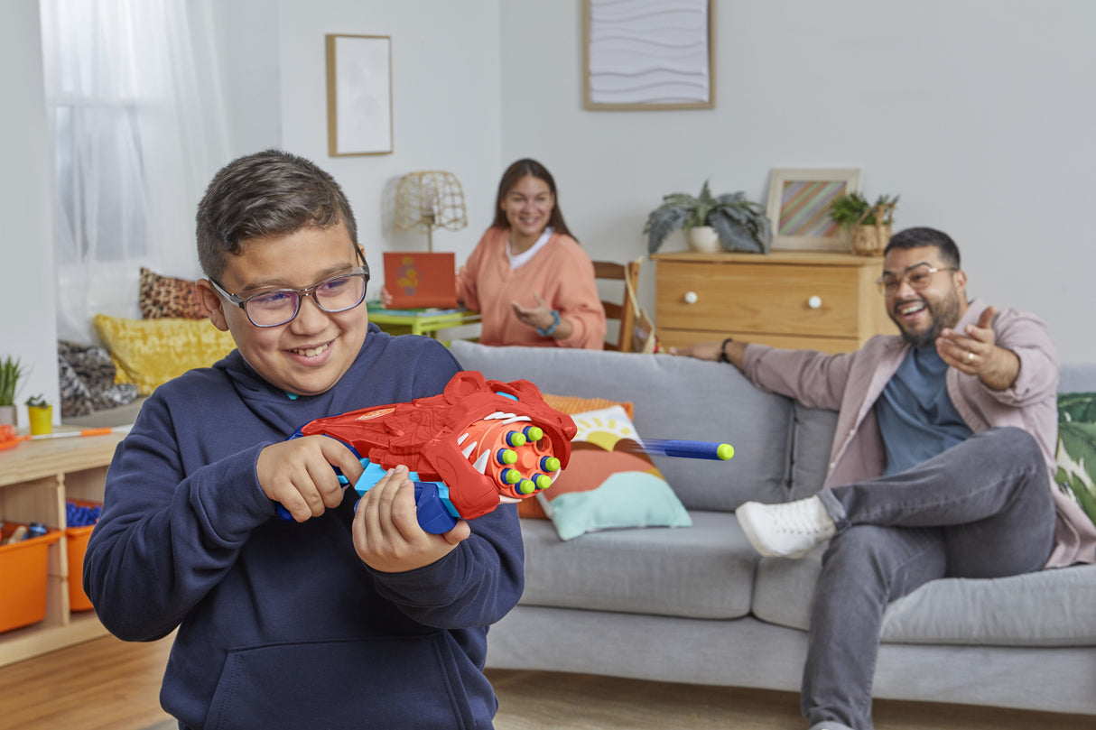 Hasbro Nerf Junior Wild Lionfury, Pistola Nerf F8646eu4