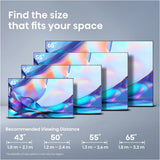 Hisense 50a7ds, 127 Cm (50"), 3840 X 2160 Pixel, Qled, Smart-Tv, Wlan, Negro, Gris