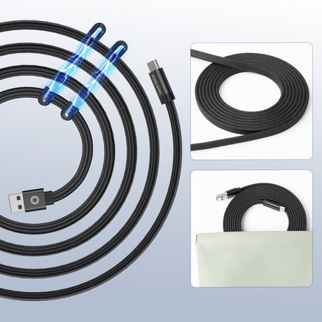 EAN 8594215993605 - Mobile Origin MC2-USBA-1M-BLK cable USB USB 2.0 USB C 0,48 Gbit/s Negro imagen 6