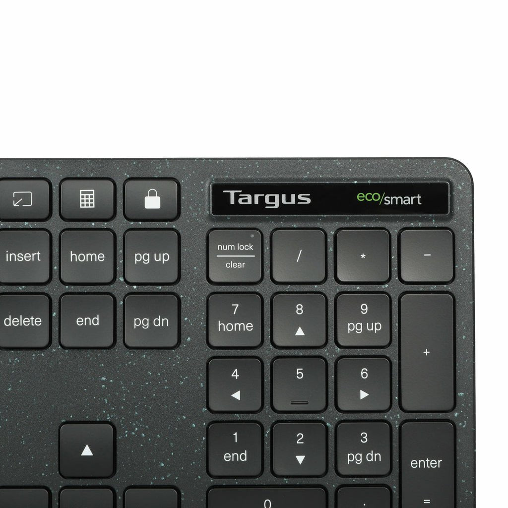 EAN 5063194001456 - Targus EcoSmart AKB874UK teclado Universal USB QWERTY Inglés del Reino Unido Negro imagen 10