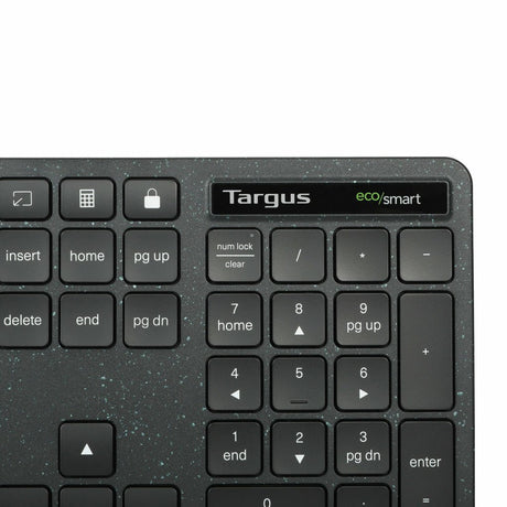 EAN 5063194001456 - Targus EcoSmart AKB874UK teclado Universal USB QWERTY Inglés del Reino Unido Negro imagen 10