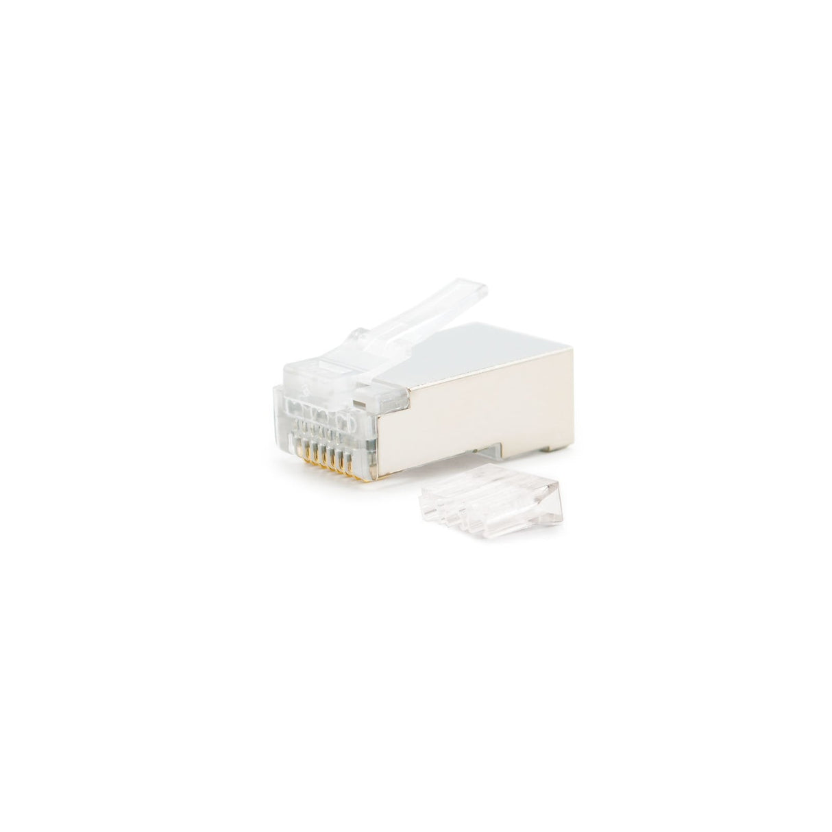 Nanocable Conector Para Cable De Red Rj45 Cat.6 Ftp 8 Hilos 10uds.