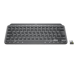 Teclado Alemán Logitech Mx Keys Mini For Business Rf Wireless + Bluetooth Qwertz Grafito