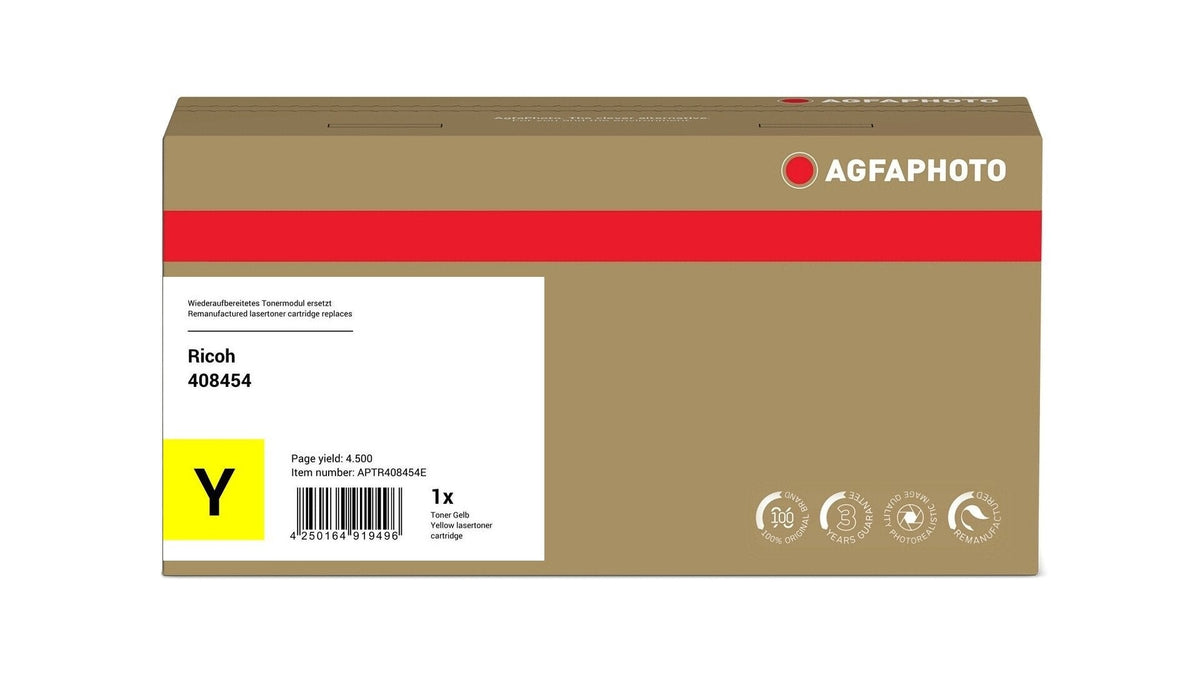 Agfa Photo Tóner Amarillo Aptr408454e  4500 Copias