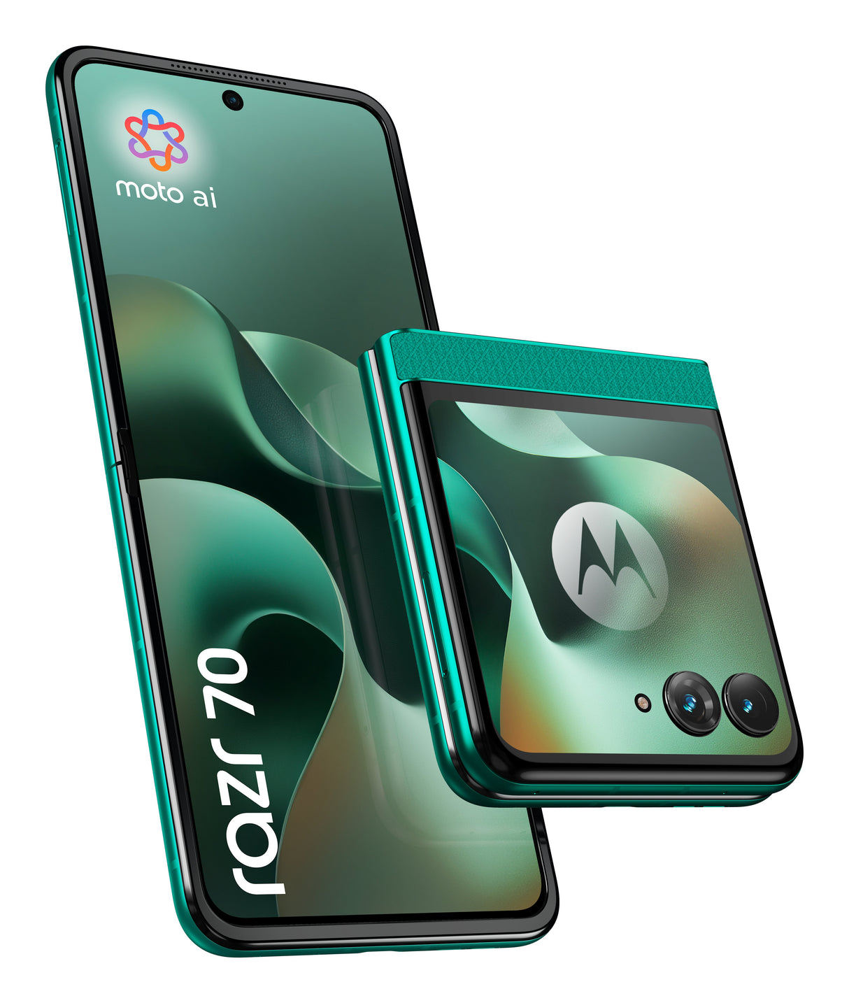 EAN 0840493609850 - Motorola razr 70 17,5 cm (6.9") SIM doble Android 16.0 5G USB Tipo C 8 GB 256 GB 4800 mAh Verde oscuro imagen 1