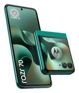 EAN 0840493609850 - Motorola razr 70 17,5 cm (6.9") SIM doble Android 16.0 5G USB Tipo C 8 GB 256 GB 4800 mAh Verde oscuro imagen 1