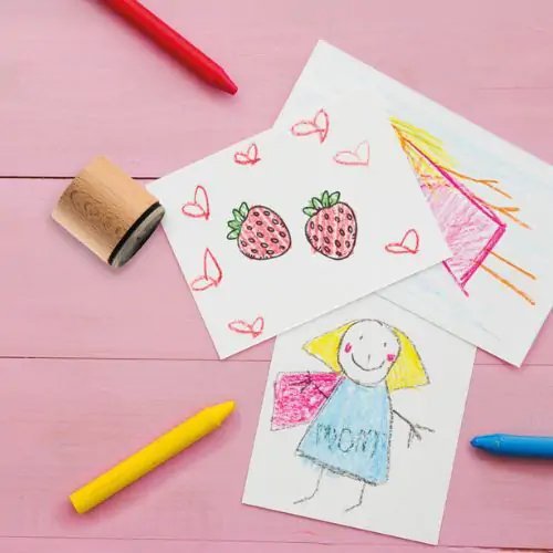 Colop Woodies Mempel-Set "Mix" Retail