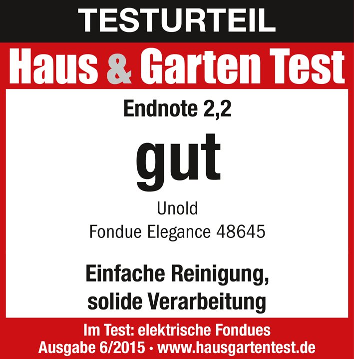 Unold 48645 Fondue Elegance