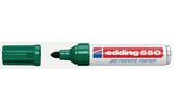 Rotulador Permanente Punta Redonda 3- 4 Mm Verde Edding 550