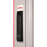 Roline 19-Zoll Netzwerkschrank Basic 42 He, 800x800 Bxt Glastr Grau