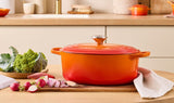 Le Creuset Signature Bräter Oval 29 Cm Sea Salt
