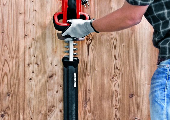 Cortasetos Eléctrico Einhell Gc-Eh 4550 (Rojo/Negro, 450 Vatios) 3403370