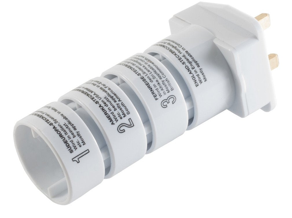 S-Impuls Universal Weltreise-Steckerset, 4-Piezas