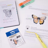 Milan Bloc Notas Adhesivas 50h 76x76mm Plástico Translúcidas