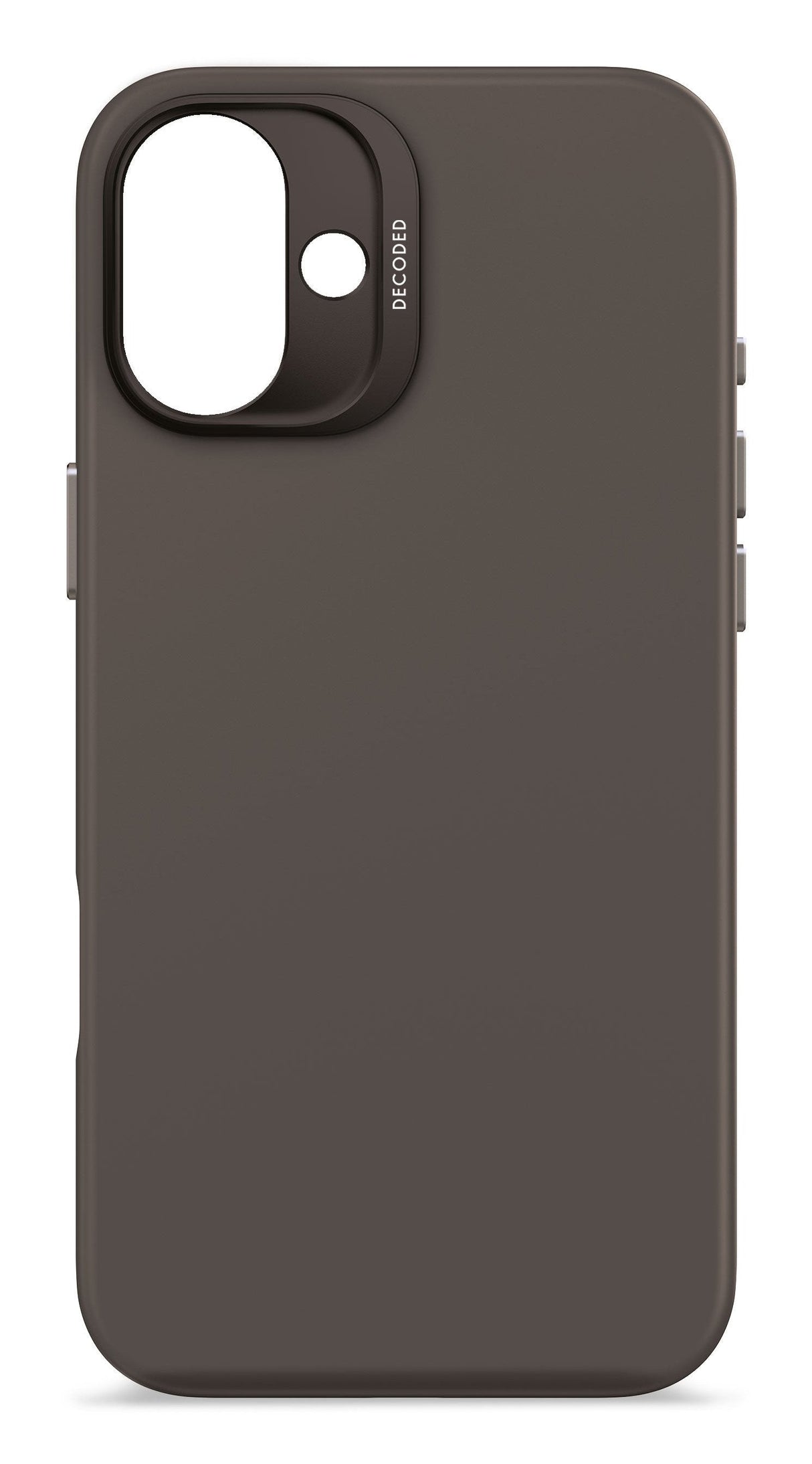 Decoded Antimicrobial Silicone Backcover Iphone 16 Plus Black