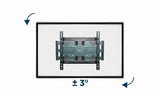 Gembird Wm-80st-01 Soporte De Pared Para Tv De Movimiento Completo, 40-80 (50 Kg)