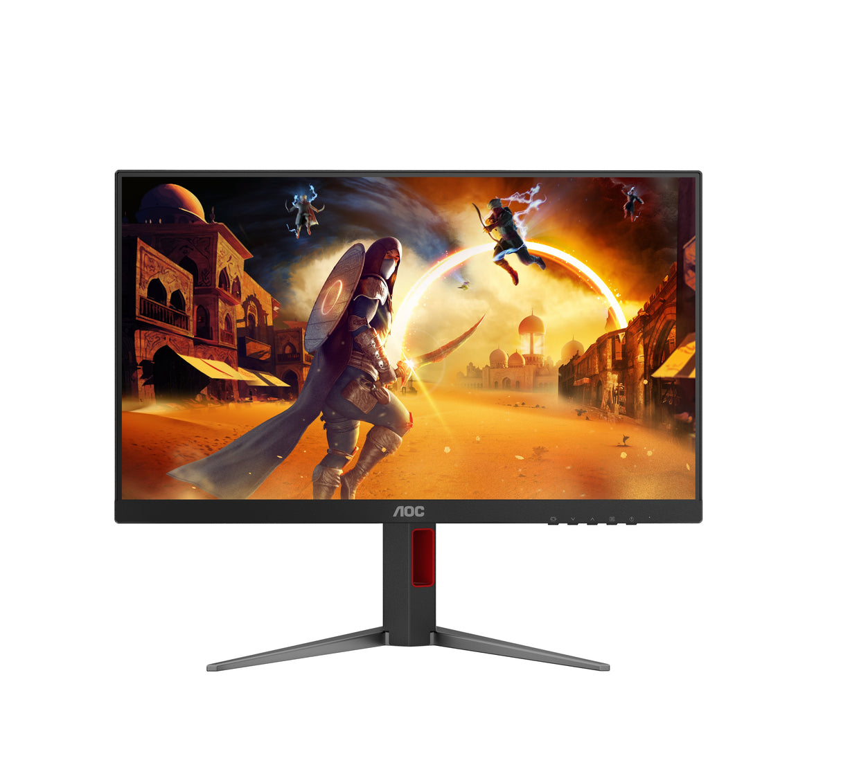 Monitor Aoc G4 24g4ha  23.8" 1920 X 1080 Pixeles Full Hd Led Negro, Rojo