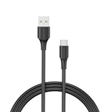 Cable Usb Tipo-C Vention Cthbc Usb Tipo-C Macho Usb Macho 25cm Negro