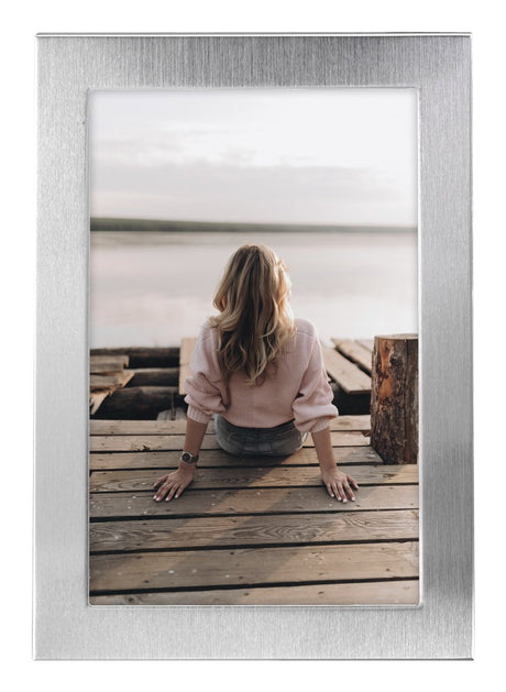 EAN 4047443505408 - Hama 00193109 marco Expositor de pie retroiluminado Plata imagen 1