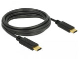 Delock 83867 Usb Cable 3 M Usb C Männlich Schwarz