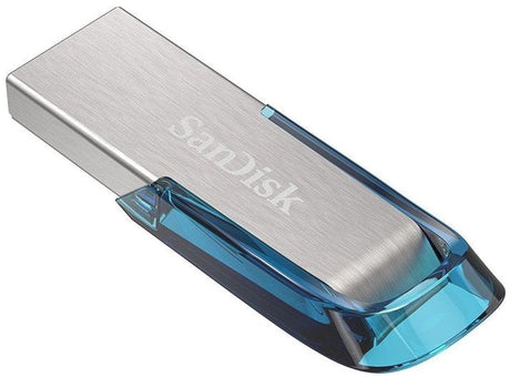 EAN 0619659163082 - SanDisk Ultra Flair unidad flash USB 128 GB USB tipo A 3.2 Gen 1 (3.1 Gen 1) Azul, Plata imagen 2