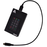 Apricorn Festplatte Aegis Fortress L3 - 1 Tb - Usb 3.1 - Negro