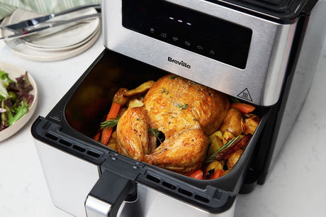 EAN 5060853630583 - Breville VDF131X freidora Sencillo 9 L Independiente 1700 W Freidora de aire caliente Negro, Acero inoxid imagen 5