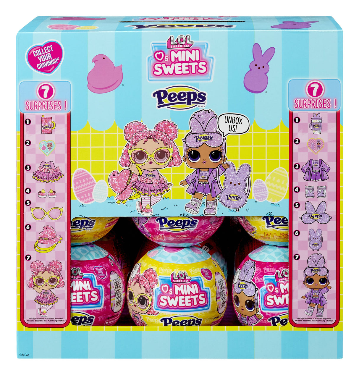 Muñeca Mga Entertainment Lol Surprise Loves Peeps Tots 504696-Euc