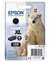 Tinta Original Epson 26 Xl Alta Capacidad Negro