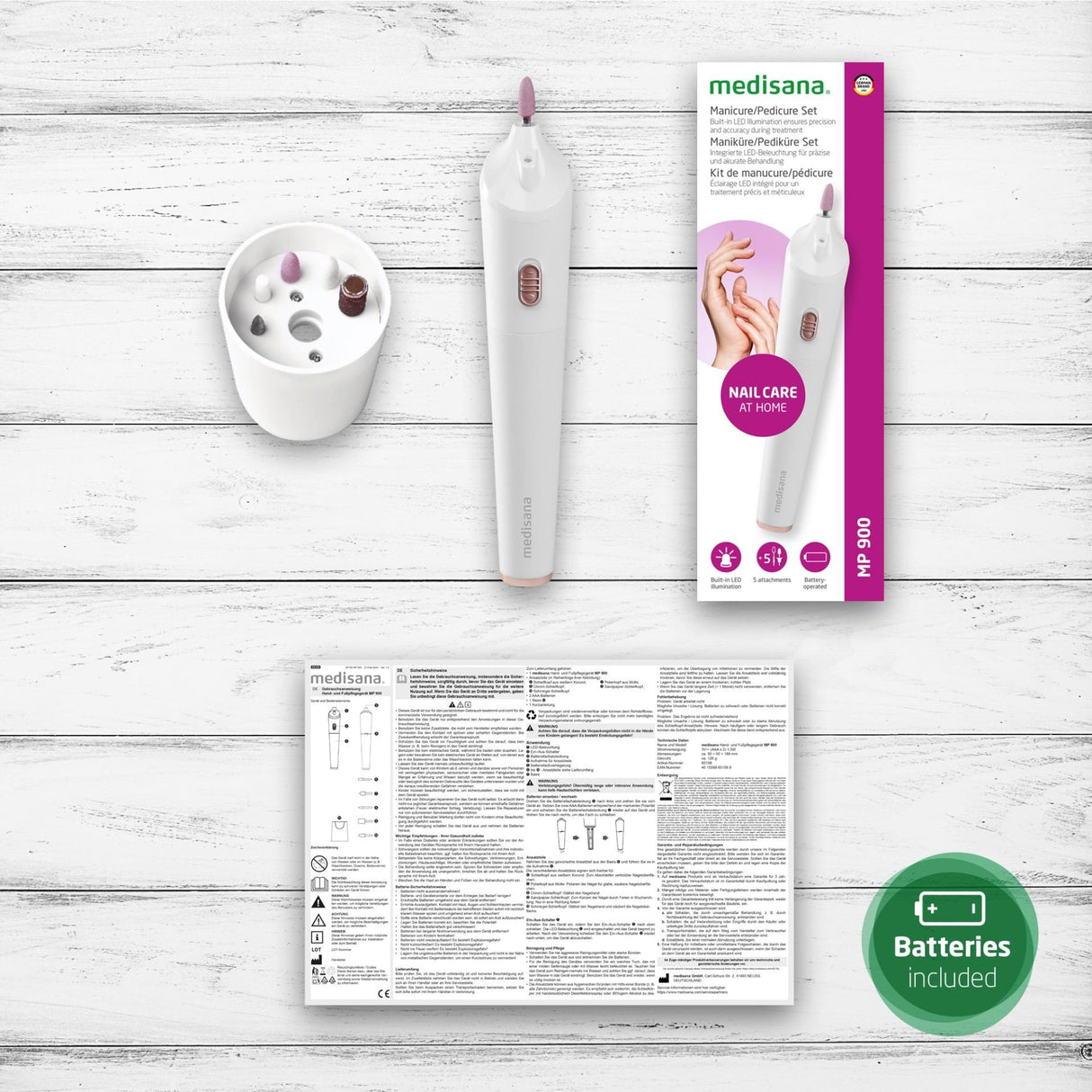 Aparato De Manicura/Pedicura Medisana Mp 900