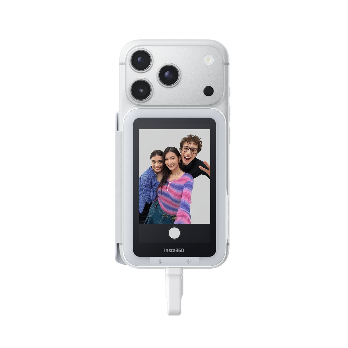 Insta360 Snap Selfie Screen Mit Licht