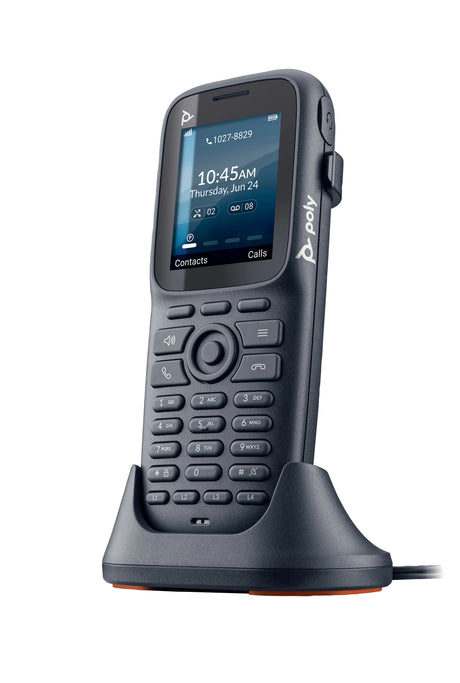 EAN 0197497473216 - HP Poly Rove 20 Single Cell DECT 1880-1900 MHz B1 Base Station and 20 Phone Handset Kit teléfono IP Negro imagen 1