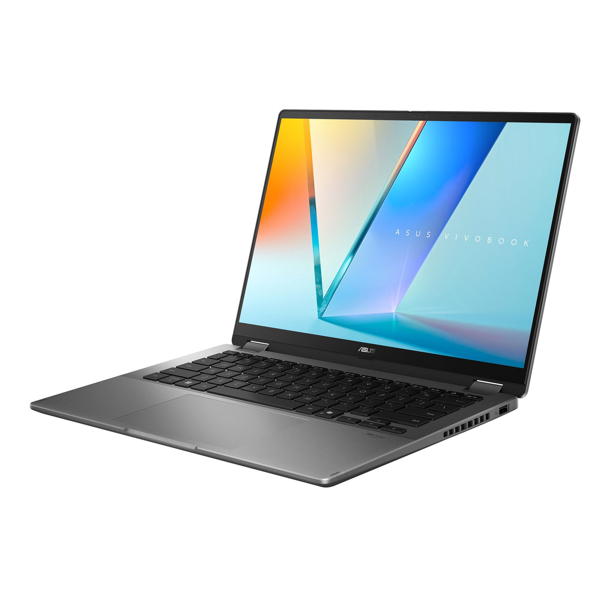 Asus Vivobook 14 Flip Tp3407sa-Flip-Iscsg235x Copilot+ Pc Intel Core Ultra 7 256v Hybride (2-En-1) 35,6 Cm (14) Pantalla Táctil Wuxga 16 Go Lpddr5x-Sdram 512 Go Ssd Wi-Fi 7 (802.11be) Windows 11 Pro Gris