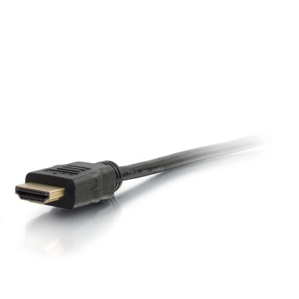 EAN 0757120425137 - C2G 0.5m HDMI / DVI-D 0,5 m HDMI tipo A (Estándar) Negro imagen 2
