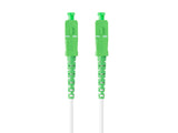 Cable Fibra Óptica 15m Lanberg Mono Sc/Apc-Sc/Apc Simplex G657b3 Lszh Blanco