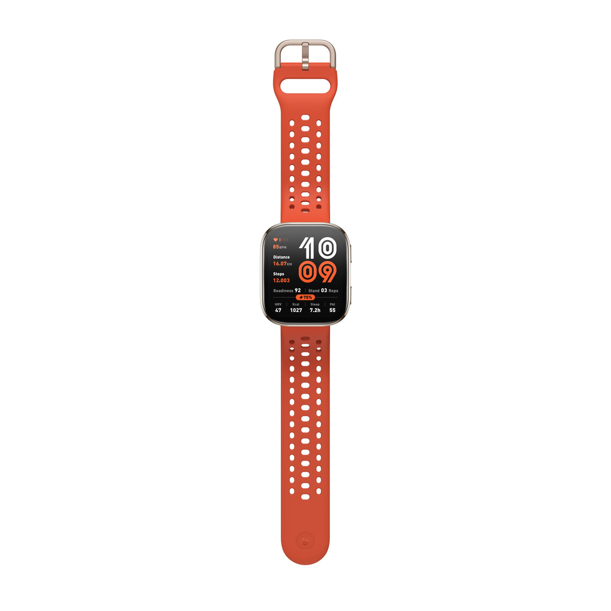 Amazfit Bip 6 Red 5 Cm (1.97") Amoled Digital 390 X 450 Pixeles Pantalla Táctil Plata Gps (Satélite)