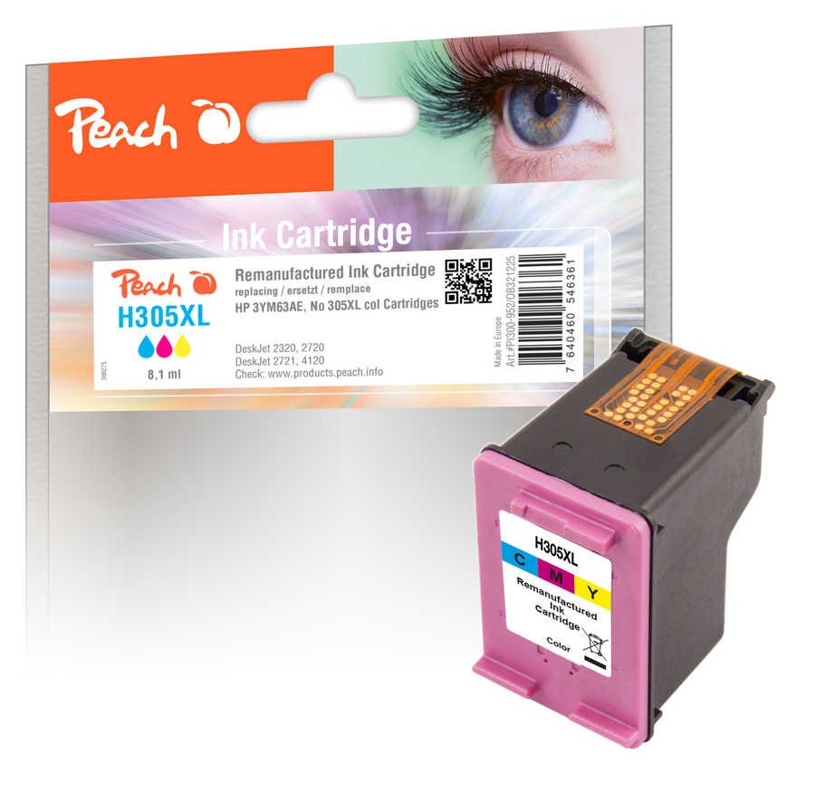 Tinta Peach 305xl Color 3ym63ae Pi300-952