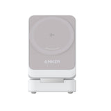 Cargador Magnetico Anker Maggo 15w 3in1 Blanco