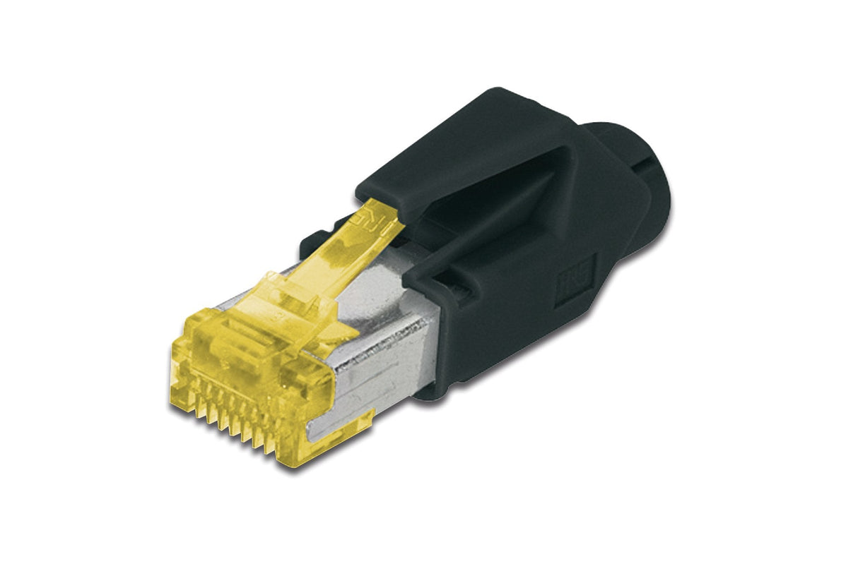 Assmann Electronic Cat6a Conector Rj-45 Negro, Amarillo
