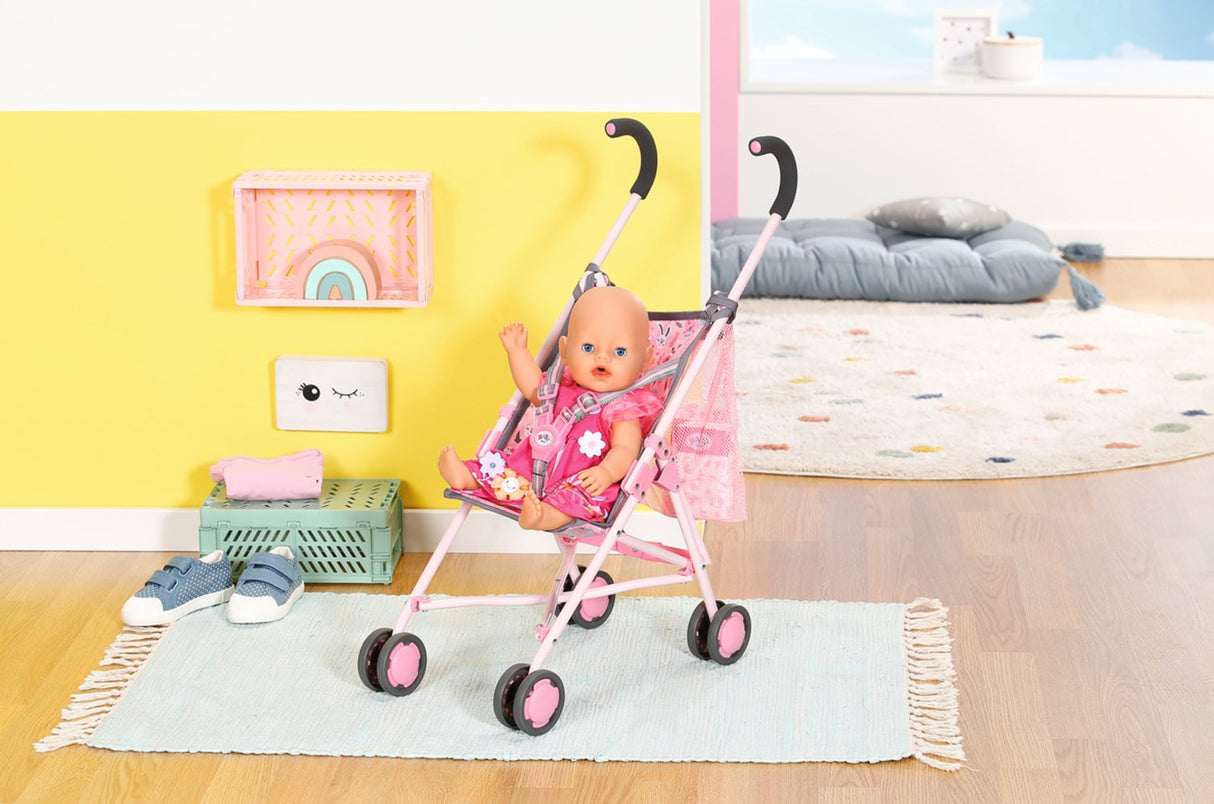 Zapf Creation Baby Born Stroller With Bag Cochecito Para Muñecas 832547