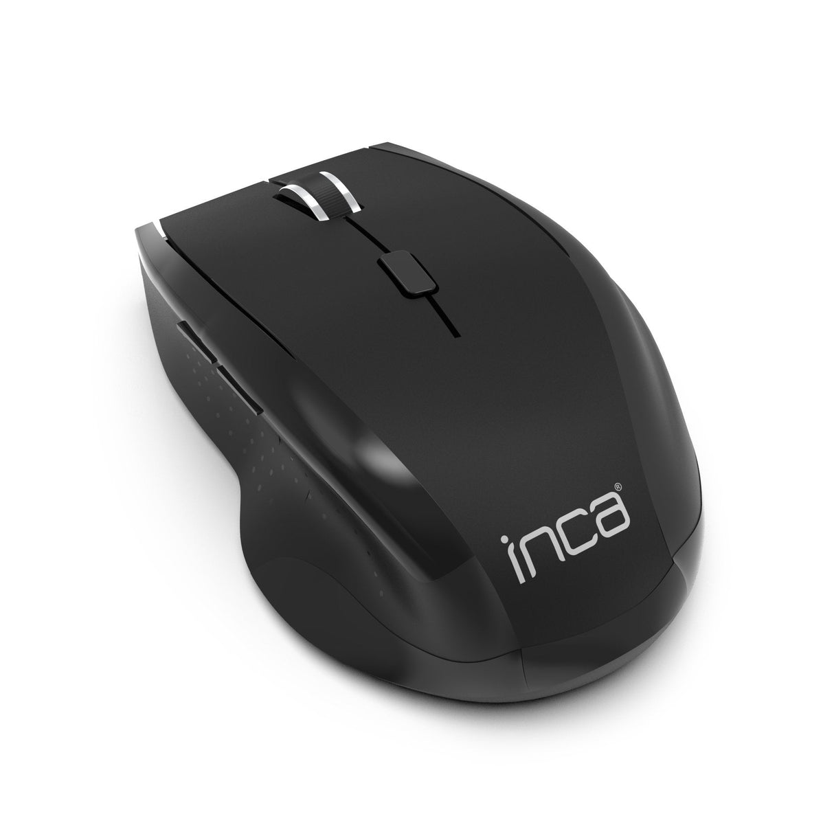 Inca Raton Iwm-500gl  Nano-Usb, Wireless, Laser, 1600 Dpi, Negro Retail