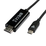 EAN 0662919111651 - V7 V7UCHDMI-2M adaptador de cable de vídeo USB Tipo C HDMI Negro imagen 2