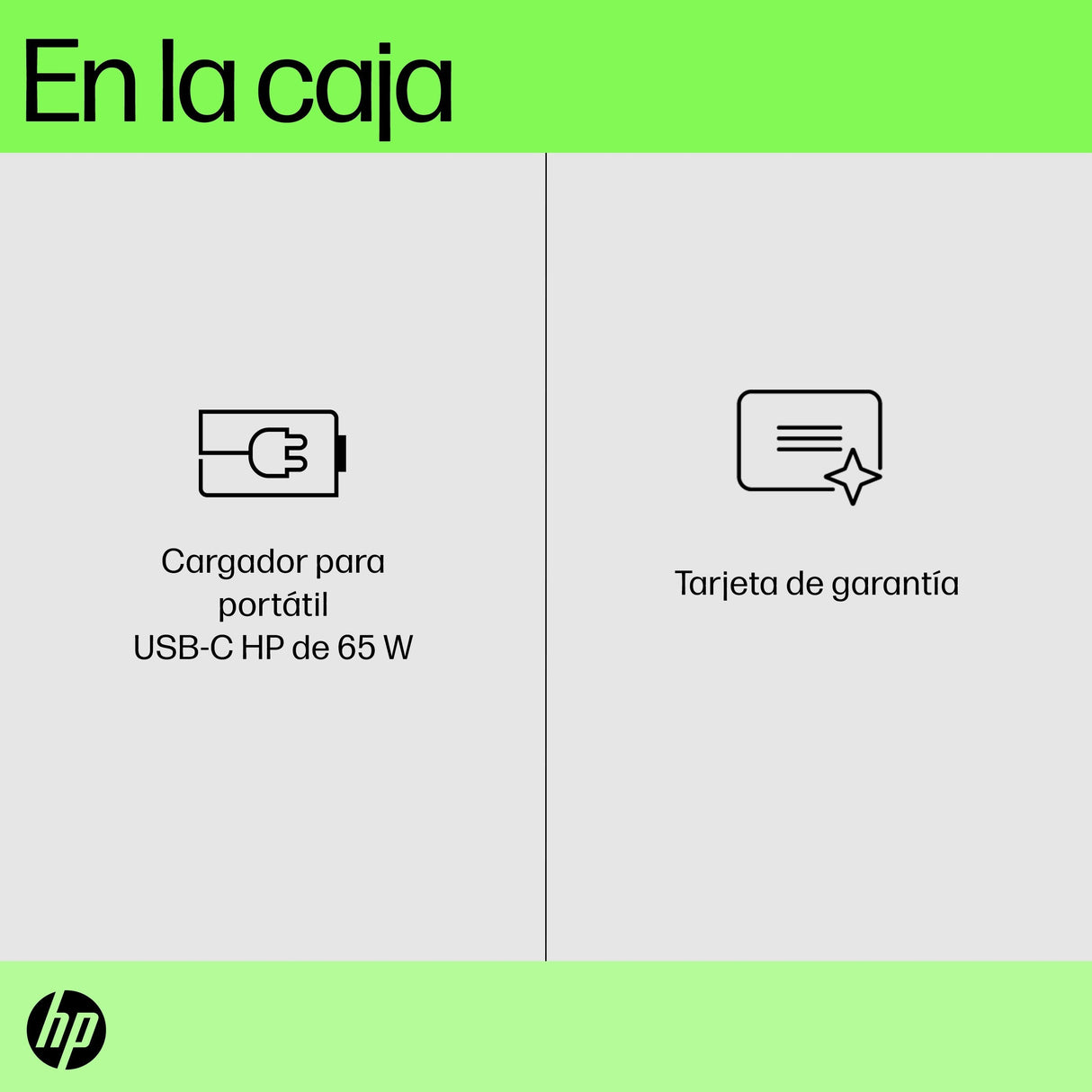 Cargador Para Portátil Hp Usb-C De 65 W, Cargador