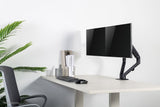Newstar Soporte De Mesa 100x100 2-7kg 17-27 '' / Negro / Inclinable / Pivotante / Giratorio