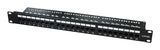 Logilink Cat.6a Patch Panel 24-Port Utp, 1u, 90° Idc