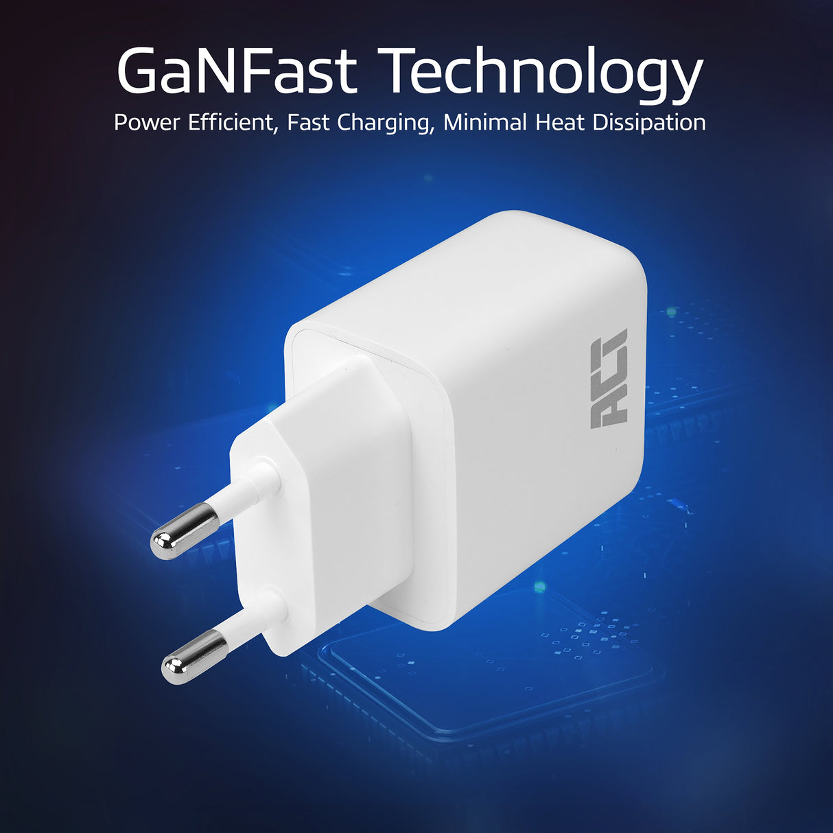 Cargador Usb-C/Usb-A De 65 W Y 3 Puertos Con Power Delivery Pps, Quickcharge Y Ganfast