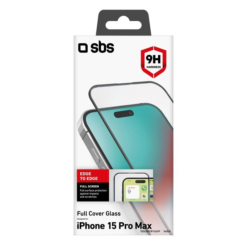 Sbs Tescrfcip1567p Protector De Pantalla Para Apple Iphone 15 Pro Max 1 Pieza(S)
