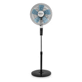 Ventilador De Pie Orbegozo Silent Night Sf 0642 60w 5 Aspas 40cm 3 Velocidades